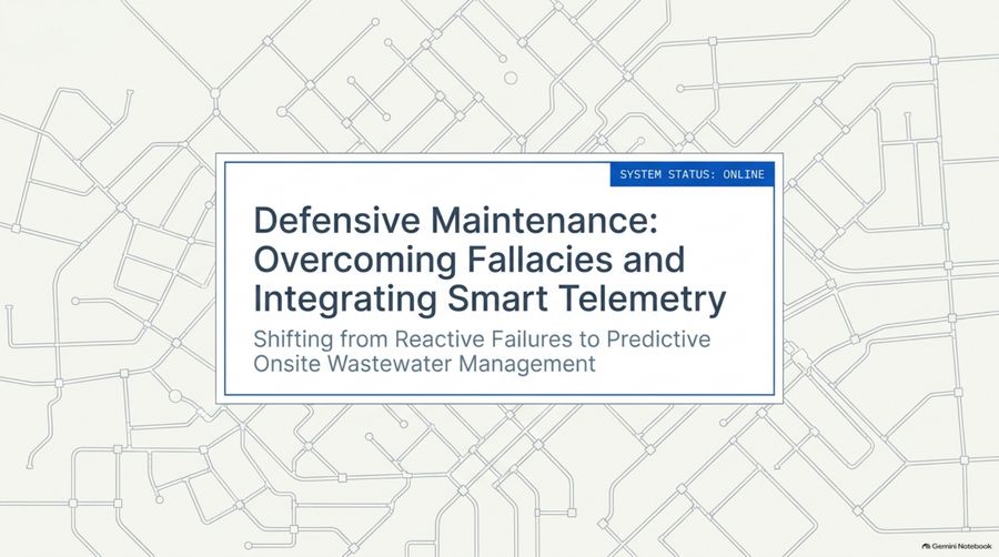 Defensive maintenance deck cover: shifting from reactive failures to predictive onsite wastewater management