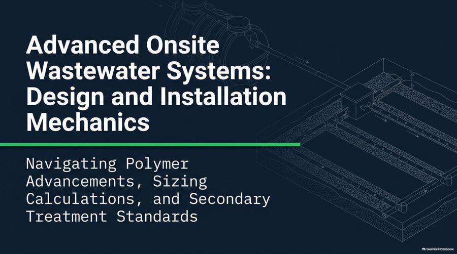 Advanced onsite wastewater systems design and installation mechanics slide