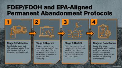 Retiring a Septic Tank the Right Way: Abandonment in 4 Stages